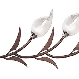 Luminosa Lighting Luminosa Holland Telescopic Linear Pendant Line 6 Light G9, Polished Chrome, Wenge - thumbnail 6