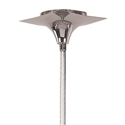 Luminosa Lighting Luminosa Holland Telescopic Linear Pendant Line 6 Light G9, Polished Chrome, Wenge - thumbnail 3