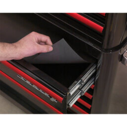 Retro Style Topchest, Mid-Box & Rollcab Combination 10 Drawer Black&red (Sealey Ap28Combo2Br) - thumbnail 7