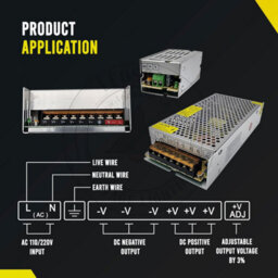 5V 30 Watts Ip20 Universal Regulated Switching Power Supply Transformer Ip20 For Led Strip Light Cctv - thumbnail 6
