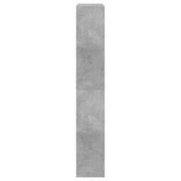 Walplus Shoe Cabinet Concrete Grey 80X21X125.5 Cm Engineered Wood - thumbnail 6