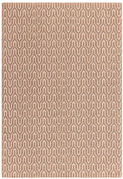Global Cream Beige Lattice Cotton Jute Rug Rug 120X170Cm For The - thumbnail 2