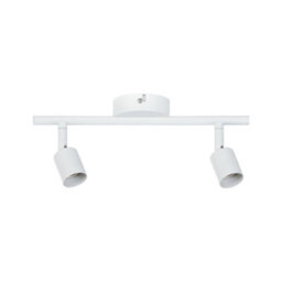 Paulmann 66764 Carolina Spotlight 2-Lamp Max. 2X10 Watts Ceiling Luminaire White Matt Spot Metal Gu10 - thumbnail 2
