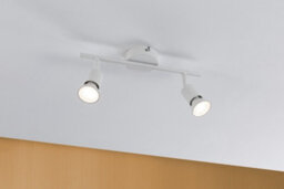 Paulmann 66764 Carolina Spotlight 2-Lamp Max. 2X10 Watts Ceiling Luminaire White Matt Spot Metal Gu10 - thumbnail 5