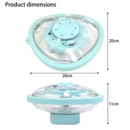 Amorly Led Fountain Light, 4 Lighting Modes & 4 Water Stream Adjustments, Usb C Rechargeable Pool Light For Pools And Garden Decoration - thumbnail 7