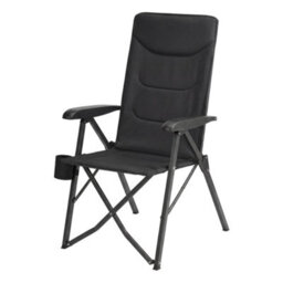 LEDREM Camping Chair For Adults, Padded Folding Garden Chair,black - thumbnail 3