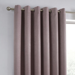 Fusion Strata Rose Triple-Woven Dimout Eyelet Curtains - thumbnail 3