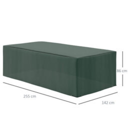 Outsunny 255X142Cm Outdoor Garden Furniture Protective Cover Water Uv Resistant - thumbnail 3