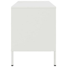 Berkfield Tv Cabinets 2 Pcs White 68X39X50.5 Cm Steel - thumbnail 8