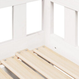 Berkfield Daybed With Trundle And Drawers Without Mattress White 90X190 Cm Single - thumbnail 9