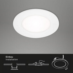 Briloner Mains-Powered Led White Neutral White Light Recessed Downlights Pack Of 3 - thumbnail 4