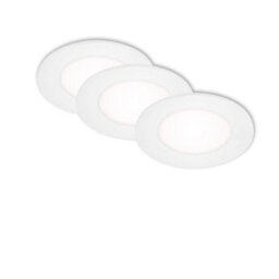 Briloner Mains-Powered Led White Neutral White Light Recessed Downlights Pack Of 3 - thumbnail 1