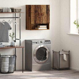 Walplus Wall Cabinet Old Wood 60 X 31 X 70 Cm Engineered Wood - thumbnail 1