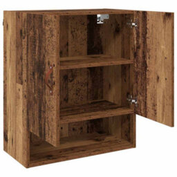 Walplus Wall Cabinet Old Wood 60 X 31 X 70 Cm Engineered Wood - thumbnail 5