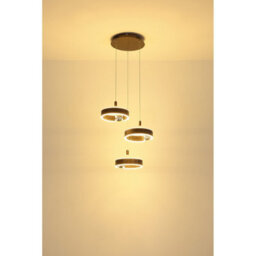 Luminosa Lighting Luminosa Hendricks Cluster Pendant Ceiling Light Bronze Led 3000K - thumbnail 5