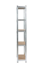 Rhino Racking 5 Bays - 180 X 90 X 30Cm - Galvanised - 5 Tier Boltless Heavy Duty Garage Shelving Unit - 1000Kg Load Weight - thumbnail 2