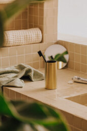 Cosmic Toothbrush Holder 6,5Cm, Freestanding,  White, Anti-Corrosion, Architect S+ Collection - thumbnail 4