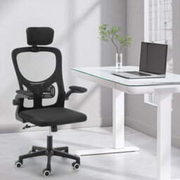 Mesh Office Chair Ergonomic 360 Degree Swivel Lift Computer Desk Adjustable Height - thumbnail 5