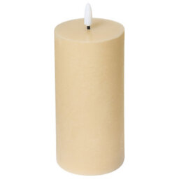 Beliani Set Of 6 Led Candles Braise 10/13/15 Cm Beige - thumbnail 5