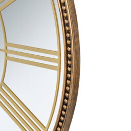 Beliani Wall Clock Campremy 56 Cm Gold - thumbnail 5