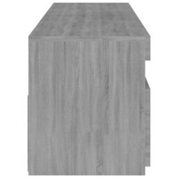 Vidaxl Tv Cabinet With Led Lights 2 Pcs Grey Sonoma 75X35X40 Cm - thumbnail 9