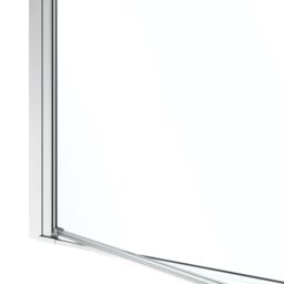 GoodHome Ledava Chrome Effect Mirror Strip Pivot Shower Door (H)195Cm (W)76Cm - thumbnail 7