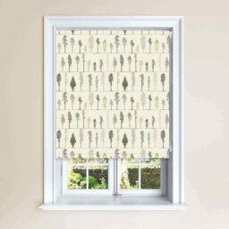 Lister Cartwright All Over Tree Blackout Roller Blinds Easy Fit Child Safety Included (Green, 180 X 140 Cm) - thumbnail 1