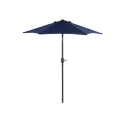Alfresia Navy 2M Outdoor Garden Parasol With Tilt Function