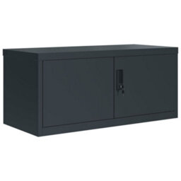 Berkfield File Cabinet Anthracite 90X40X180 Cm Steel - thumbnail 3