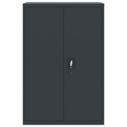 Berkfield File Cabinet Anthracite 90X40X180 Cm Steel - thumbnail 8