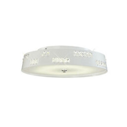 Luminosa Lighting Luminosa Phoenix Flush Ceiling 18W Led 4000K White/crystal - thumbnail 1
