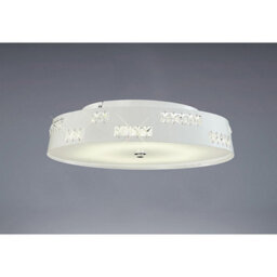 Luminosa Lighting Luminosa Phoenix Flush Ceiling 18W Led 4000K White/crystal - thumbnail 2