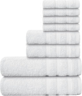 Casabella Luxury 100% Egyptian Cotton Towel Bale 8 Pieces 550 Gsm - image 1