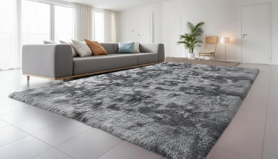 Large Shaggy Rug And Thick Pile Carpet For Living Room And Bedroom - image 1