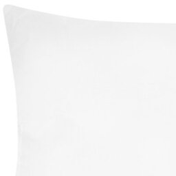 Beliani Bed Pillow Errigal Low Microfibre 40 X 80 Cm White - thumbnail 5