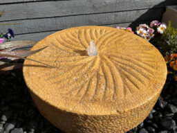 Outdoor Living UK 50Cm Granite Millstone  Tn/86050-S3.a.g0.p - thumbnail 4