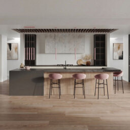 Sollux Lighting Pastelo Steel Pink 2 Lights Modern Pendant Lamps - thumbnail 7