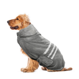 Furdreams Dog Robe, Super Absorbent, Quick-Drying Pet Towel Soft Cozy Fabric - thumbnail 1