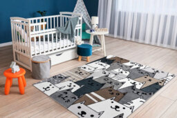 RugsX Carpet Fun Gatti For Children, Cats,  Animals Colorful Multi 180X270 Cm - thumbnail 4