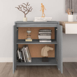 Vidaxl Sideboard Grey Sonoma 70X41X75 Cm Engineered Wood - thumbnail 3