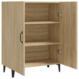 Berkfield Sideboard Sonoma Oak 70X34X90 Cm Engineered Wood - thumbnail 4