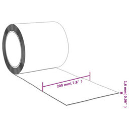 Berkfield Strip Curtain Roll Pvc 2mm X 200mm 25 M - thumbnail 7