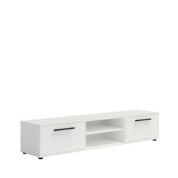 Arte Maxione 10 Tv Cabinet 190Cm - White, Expansive Minimalist Media Centre - thumbnail 2