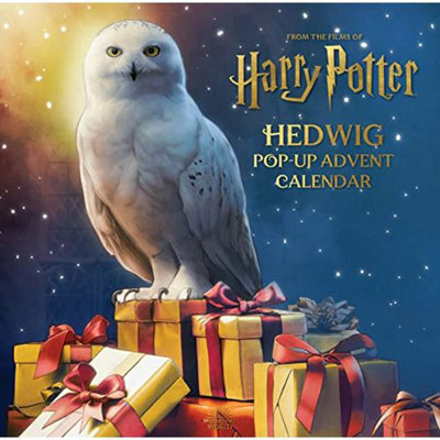 BOOKS4PEOPLE Harry Potter Advent Calendar, Advent Harry Potter Calendar, Hedwig Pop-Up An Interactive Holiday Gift For Kids Ages 9+ Years Ideal