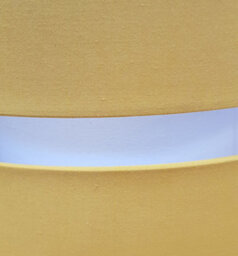 K Living Layer Fabric Ceiling Pendant Light Shade Yellow Ochre, Lampshade Can Be Used On Table Lamps As Well - thumbnail 3