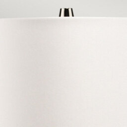 Luminosa Lighting Elstead Lena 2 Light Small Smoke Table Lamp With Off-White Shade, Smoke-Tinted Glass , Off-White Shade, E27 - thumbnail 5