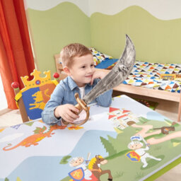 Teamson Home Fantasy Fields - Toy Furniture -Knights & Dragons Table - thumbnail 2