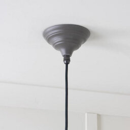 From the Anvil White Gloss Brindley Pendant In Bluff - thumbnail 7
