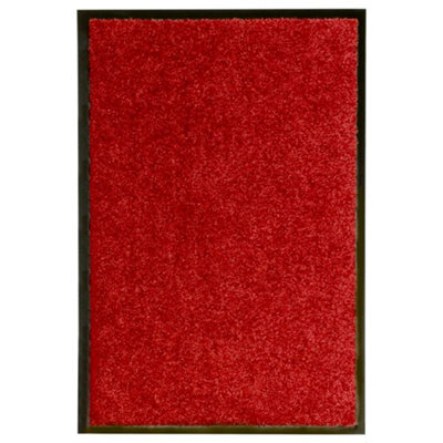 Walplus Doormat Washable Red 40 X 60 Cm - image 1