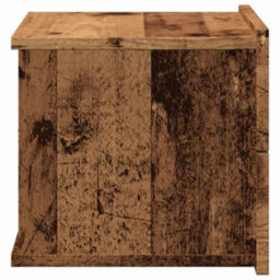 Berkfield Wall-Mounted Bedside Cabinets 2 Pcs Old Wood 40X32X30 Cm - thumbnail 6